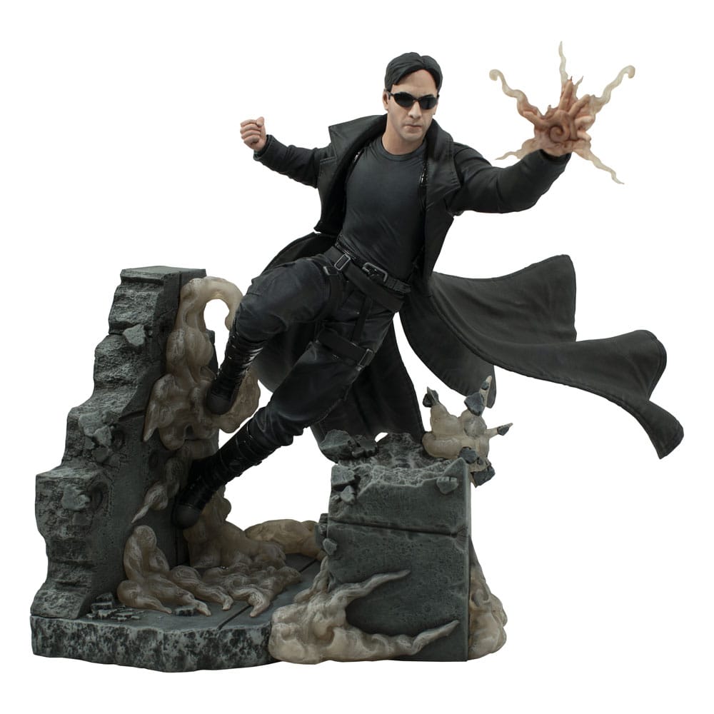 The Matrix Diamond Select Gallery Deluxe PVC Statue Neo 25 Cm