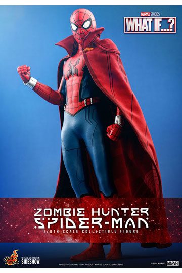 Zombie Hunter Spider-Man Hot Toys What If...? Action Figure 1/6