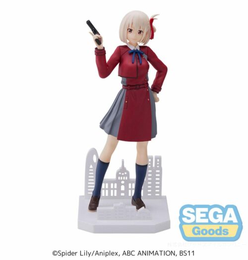 Chisato Nishikigi Sega Goods Lycoris Recoil Luminasta PVC Statue