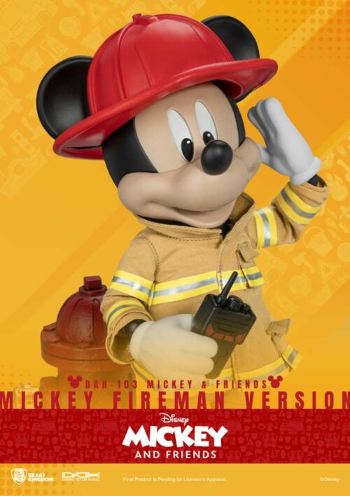 Mickey Fireman Version Figure Beast Kingdom Mickey & Friends