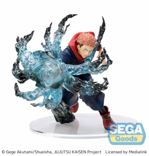 Yuji Itadori Statue Sega Goods Jujutsu Kaisen Luminasta PVC