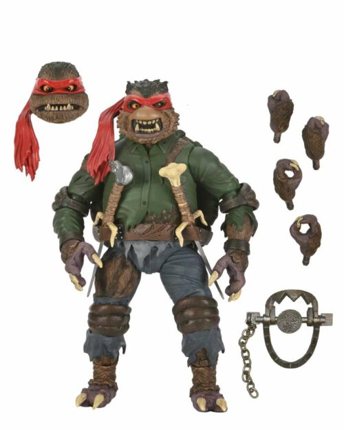 Raphael as Wolfman Neca Universal Monsters x Ninja Turtles Fig.