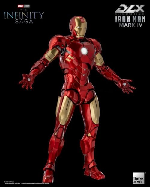 Mark 4 Threezero Infinity Saga Deluxe Iron Man Mark 4 figure