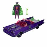 DC Retro Action Figure Batman 66 Batmobil with Joker (Gold Label) 15 cm McFarlane