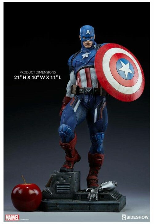 Marvel: Captain America Premium 1:4 Scale Statue Sideshow