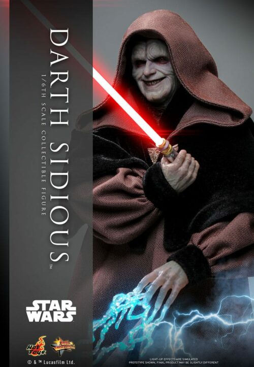 Star Wars Movie Masterpiece Action Figure 1/6 Darth Sidious 29 cm Hot Toys