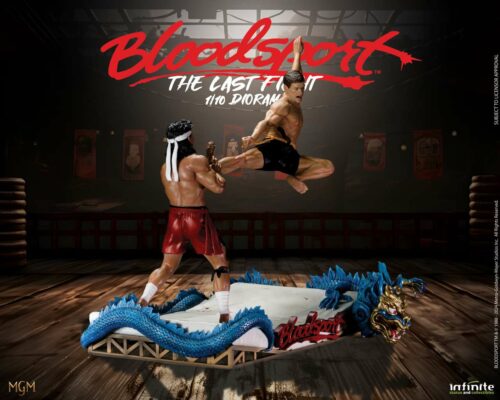 Frank Dux Infinite Statue Bloodsport The Last Fight 1/10 Diorama