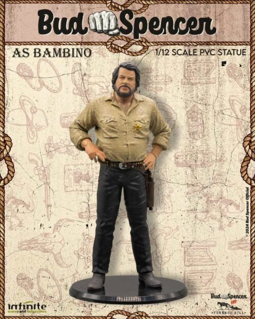 Bud spencer Infinite Statue as bambino 1/12 pvc statue