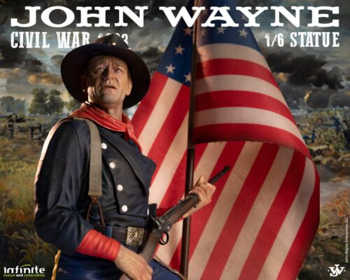 John Wayne Infinite Statue John Wayne Civil War 1863 1/6 Statue