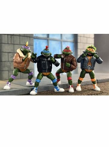 Teenage Mutant Ninja Turtles (Cartoon) Action Figures 4-Pack Punk Turtles 18 cm Neca