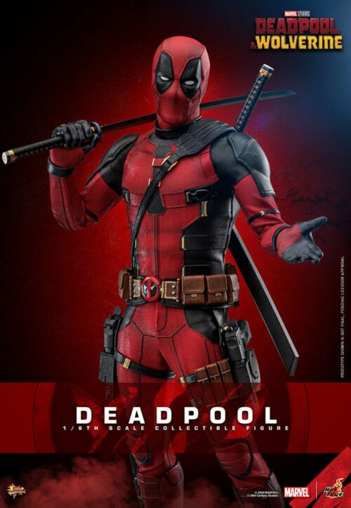 Deadpool & Wolverine Movie Masterpiece Action Figure 1/6 Deadpool 31 cm Hot Toys