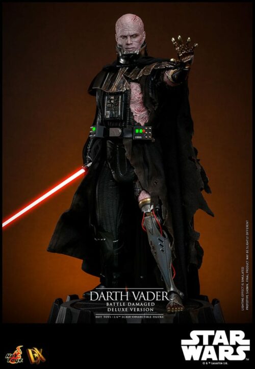 Darth Vader Battle Damaged DX Hot Toys Star Wars Figure 1/6