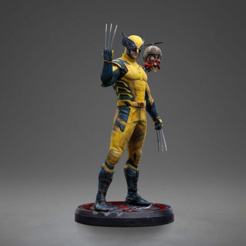 Deadpool 3 Art Statua in scala 1/10 Wolverine e Headpool 22 cm