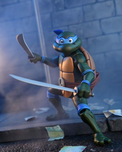 Leonardo Cartoon TMNT Neca Teenage Mutant Ninja Turtles