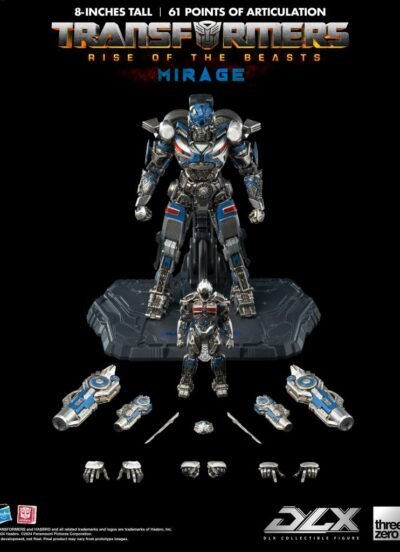 Dlx Mirage Threezero Transformers rise of the beasts figure