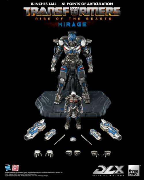 Dlx Mirage Threezero Transformers rise of the beasts figure