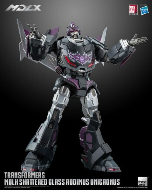 Transformers MDLX Action Figure Shattered Glass Rodimus Unicronus 23 cm Threezero