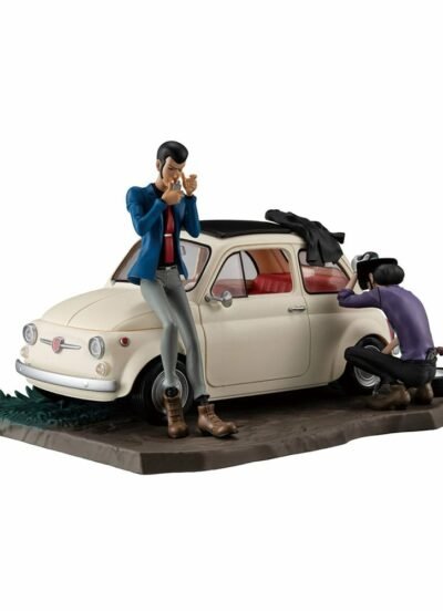 Lupin III PVC Statue Lupin the Gallery Punk at Dawn 9 cm