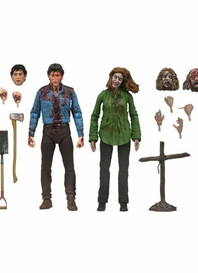 Evil Dead Ultimate Action Figure 2-Pack Bloody Ash & Cheryl Williams 18 cm Neca Copia