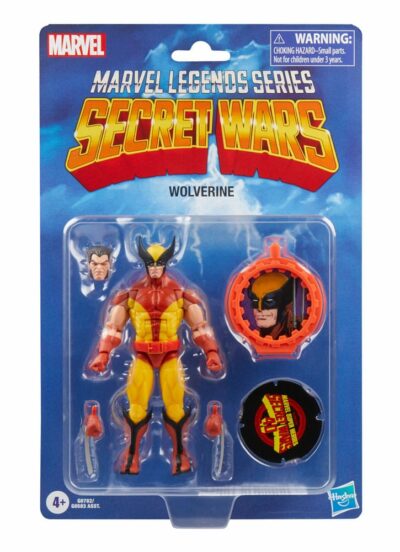 Marvel legends secret wars Wolverine action figure Hasbro