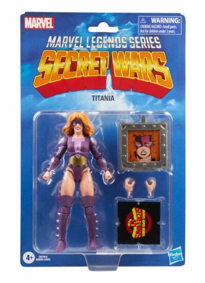 Titania secret wars Marvel legends action figure Hasbro