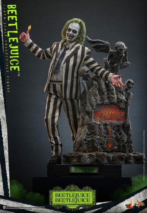 Beetlejuice Beetlejuice Movie Masterpiece Action Figure 1/6 Beetlejuice 30 cmHot Toys