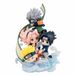 Naruto Team 7 FigUnity with gift Gather here 13 cm Megahouse