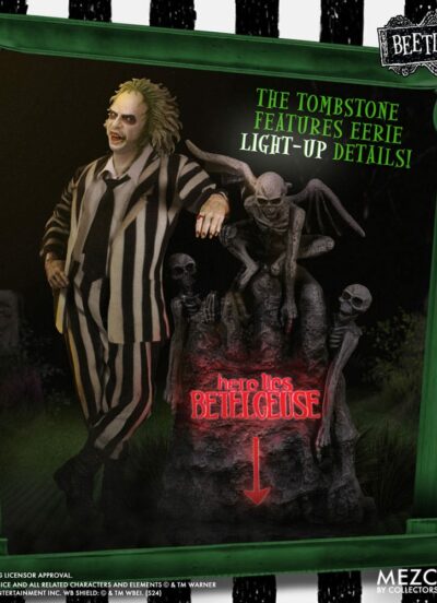 Beetlejuice Action Figure 1/12 Beetlejuice Deluxe Edition 18 cm Mezco Toyz