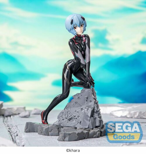 Evangelion: 3.0+1.0 Thrice Upon a Time Luminasta Statue Vignetteum Tentative Name : Rei Ayanami 30th Anniversary Ver. 19 cm Sega