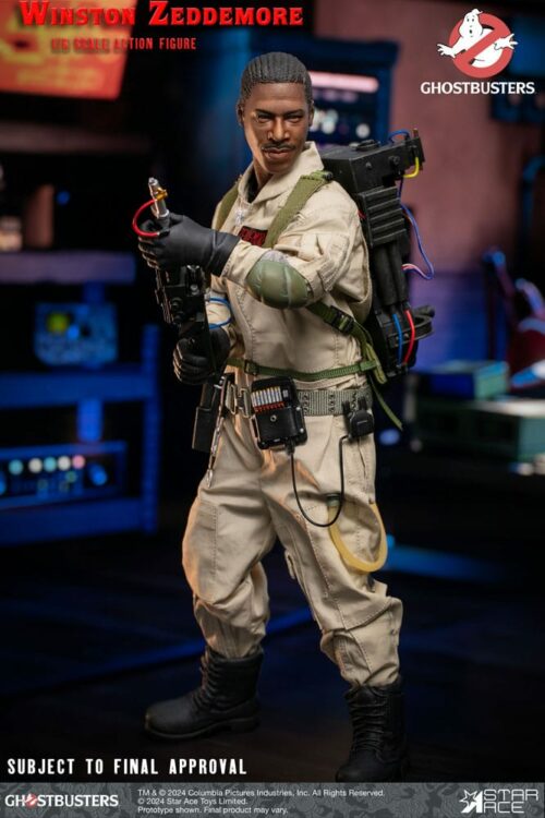 Winston Zeddemore Star Ace Ghostbusters (1984) Action Figure 1/6