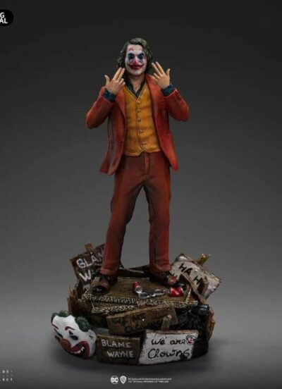 Joker arthur fleck 1/10 statue IRON STUDIOS