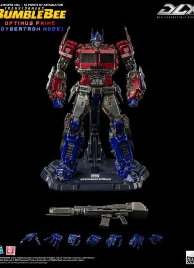 Transformers bumblebee dlxoptimus prime cybertron mode Action Figure Threezero