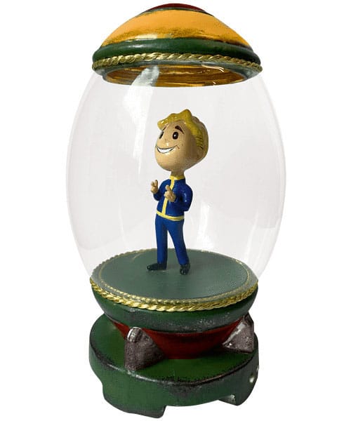 Fallout Blown Glass Adornment Series Statue Nuke Vault Boy 17 cm Good Loot