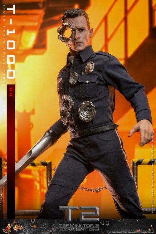 Terminator 2 Movie Masterpiece Action Figure 1/6 T-1000 (2.0) 31 cm Hot Toys (