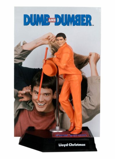 Dumb and Dumber Movie Maniacs PVC Statue Lloyd Christmas (Gold Label) 15 cm McFarlane