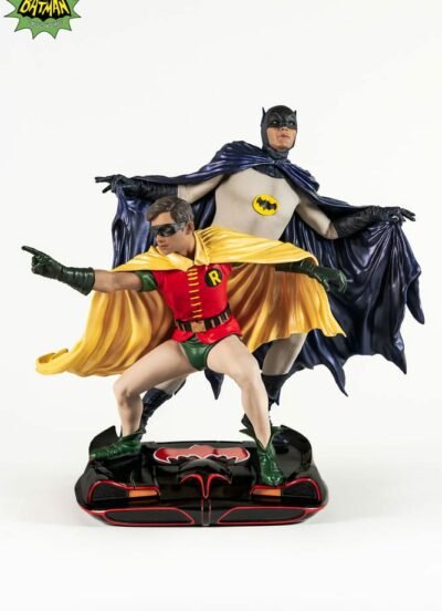 DC Comics PVC Diorama Statue 1/8 Batman & Robin 1966 23 cm