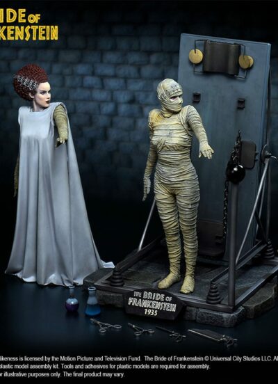 The Bride of Frankenstein Plastic Model Kit 1/8 Bride of Frankenstein 21 cm X-PLUS