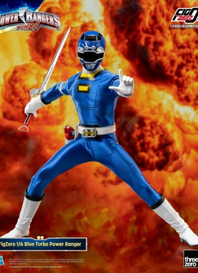 Power rangers turbo Blue 1/6 figure Threezero