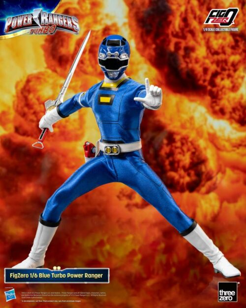 Power rangers turbo Blue 1/6 figure Threezero