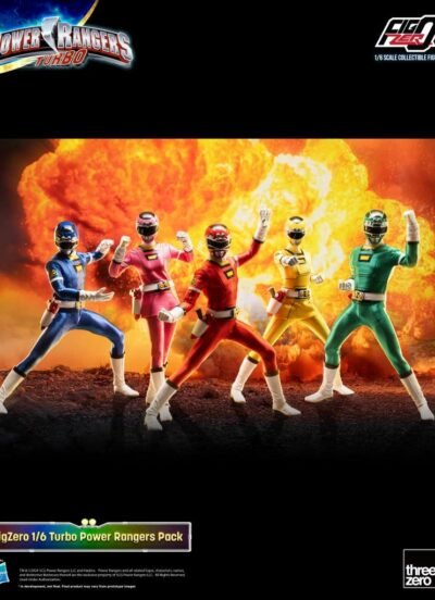 Power rangers turbo 1/6 figure 5-pack