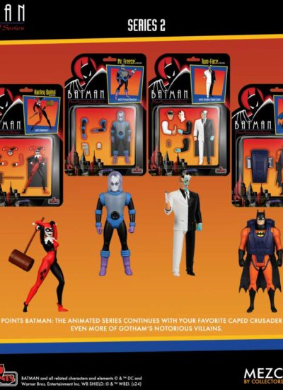 5 points batman the animated series 2 af dlx set (4) Mezco Toyz