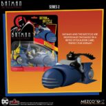 5 points batman the animated series 2 batman & batcycle fig Mezco Toyz