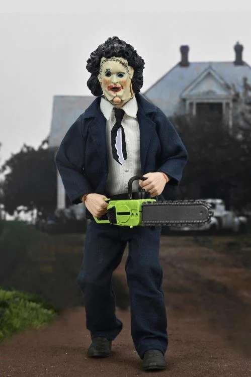 Texas chainsaw massacre 50th ann leatherface pretty woman 8 inch clothed action figure Neca