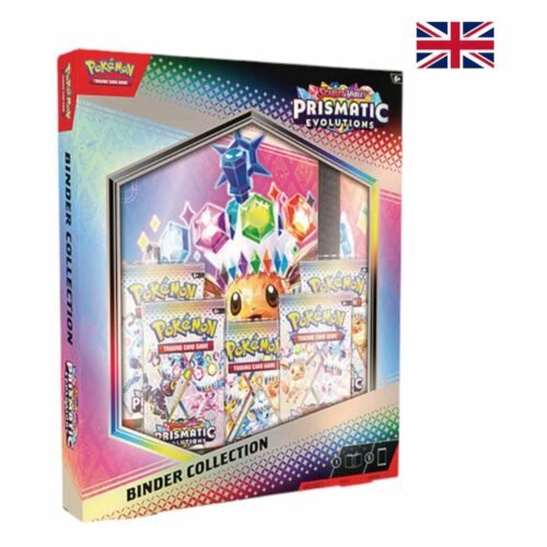 Pokémon TCG Scarlet & Violet 08.5 Prismatic Evolutions Binder Collection *English Version*