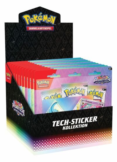 Pokémon TCG KP08.5 Tech Sticker Collection Display (12) *German Version*