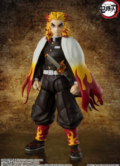 S.H. Figuarts Demon Slayer Kyojuro Rengoku Action Figure Bandai