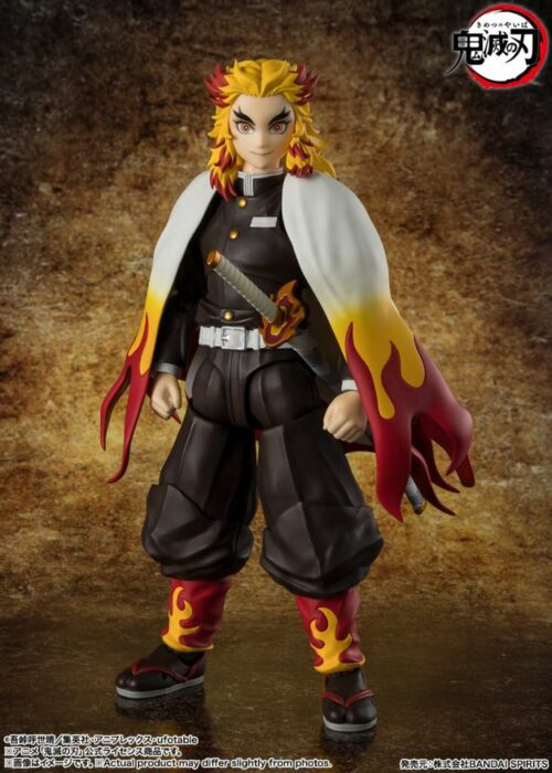 S.H. Figuarts Demon Slayer Kyojuro Rengoku Action Figure Bandai