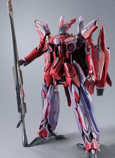 Macross Frontier DX Chogokin Action Figure VF-27 Gamma SP Super Lucifer Valkyrie Brera Sterne use Revival Ver. 25 cm