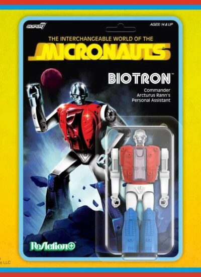 Micronauts w01 biotron reaction+ figure Super7